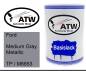 Preview: Ford, Medium Gray Metallic, TP / M6853: 500ml Lackdose, von ATW Autoteile West.